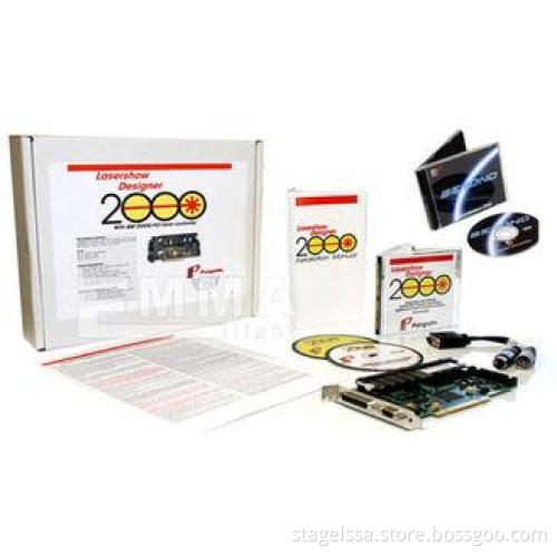Pangolin LD2000 Pro QM2000 With Ilda Software Hardware PCI